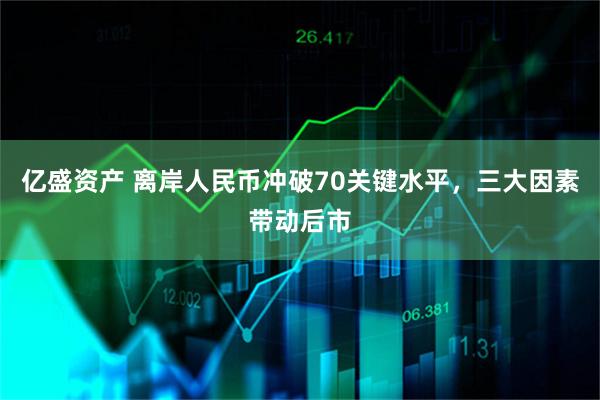 亿盛资产 离岸人民币冲破70关键水平，三大因素带动后市